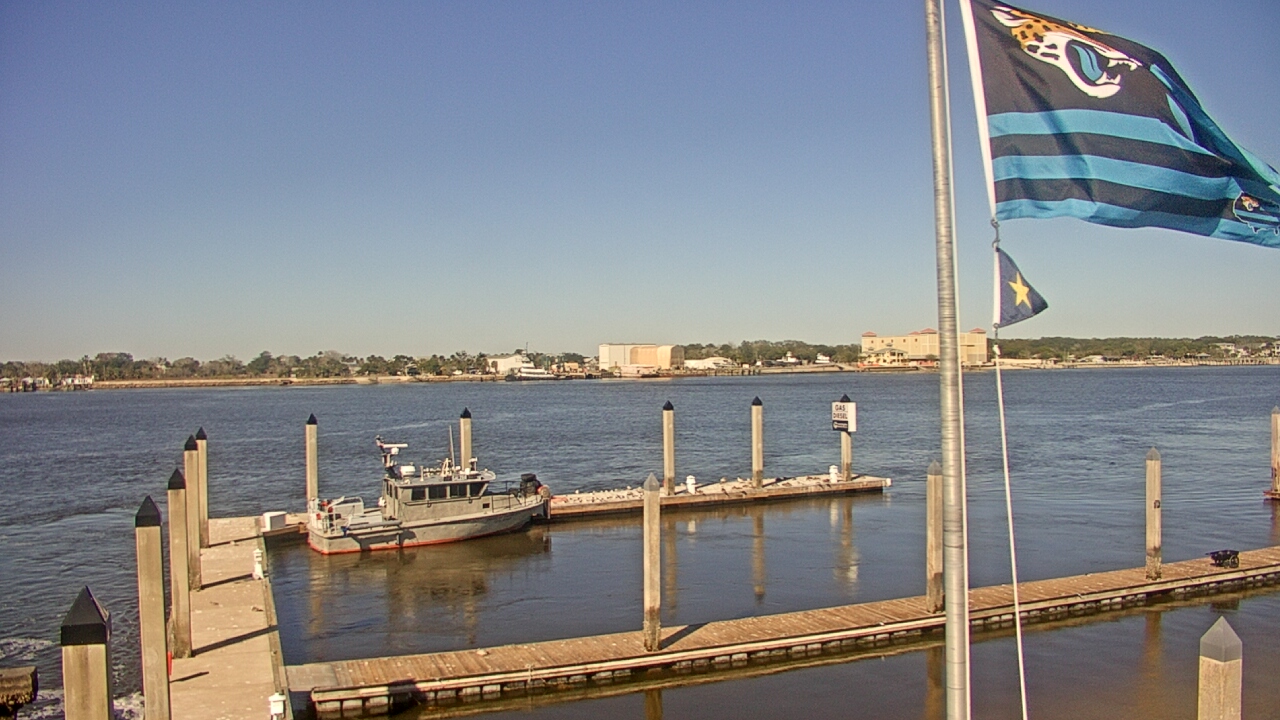 Thumbnail for current weather camera view from Morning Star Marina in Jacksonville, Florida
