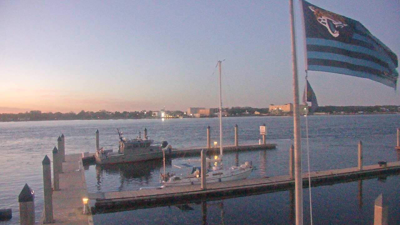 Thumbnail for current weather camera view from Morning Star Marina in Jacksonville, Florida