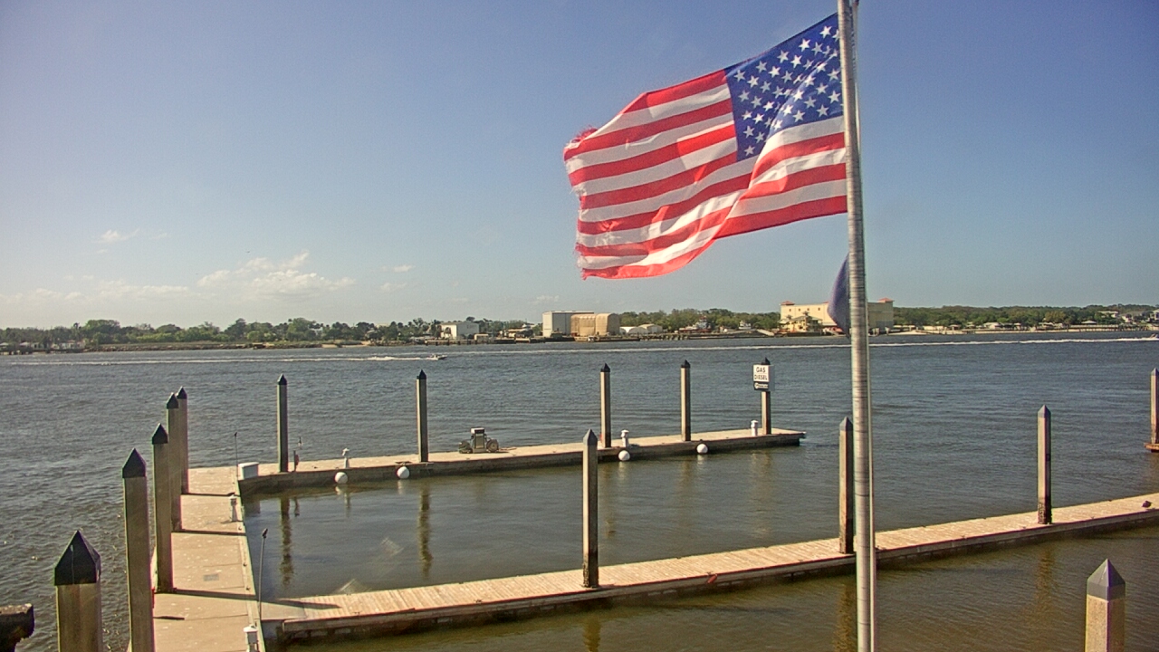 Thumbnail for current weather camera view from Morning Star Marina in Jacksonville, Florida