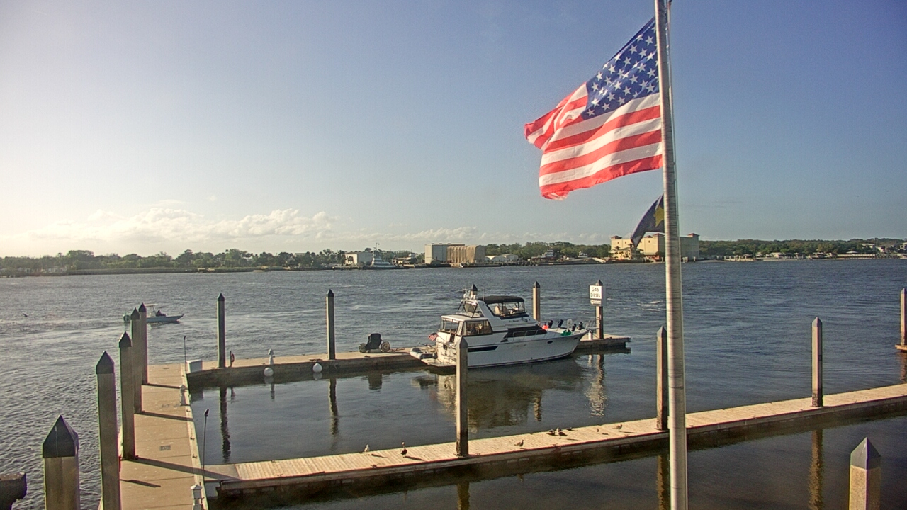 Thumbnail for current weather camera view from Morning Star Marina in Jacksonville, Florida
