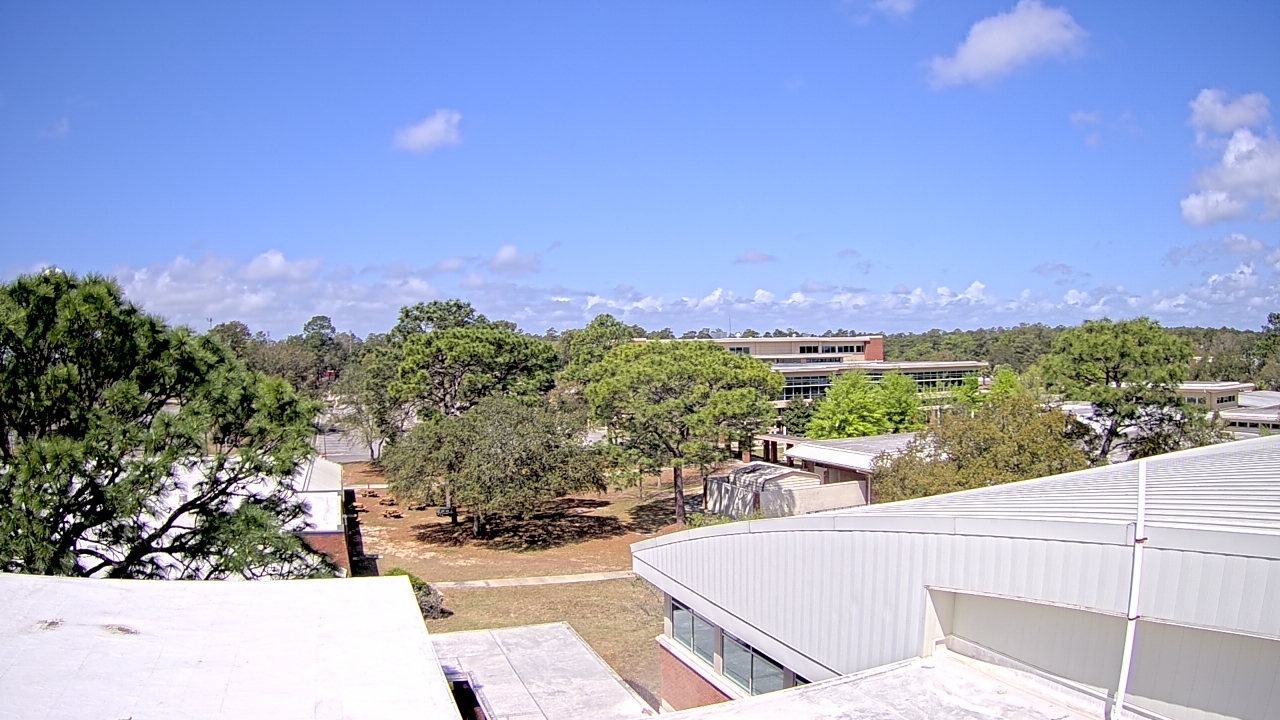 Thumbnail for current weather camera view from Northwest Florida State College - Science Building in Niceville, Florida