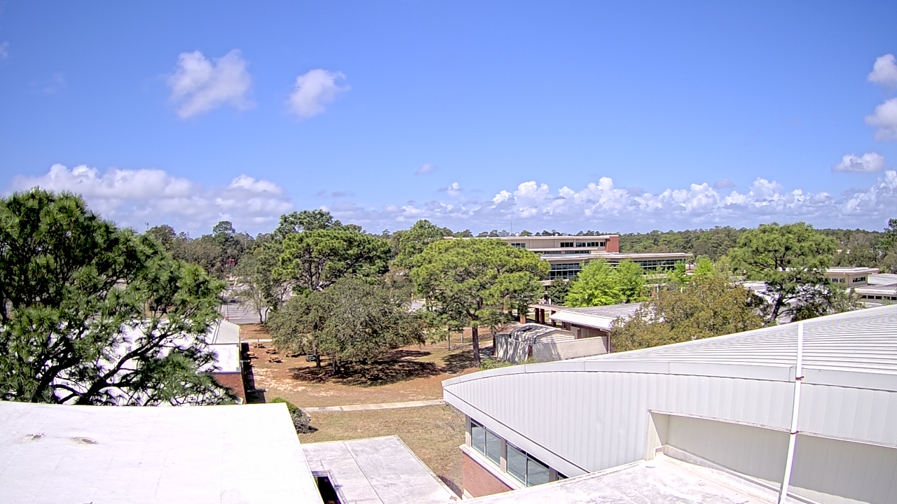 Thumbnail for current weather camera view from Northwest Florida State College - Science Building in Niceville, Florida
