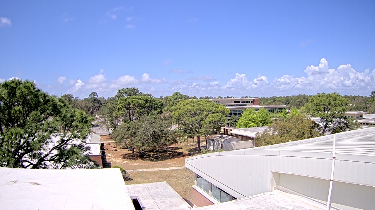 Thumbnail for current weather camera view from Northwest Florida State College - Science Building in Niceville, Florida