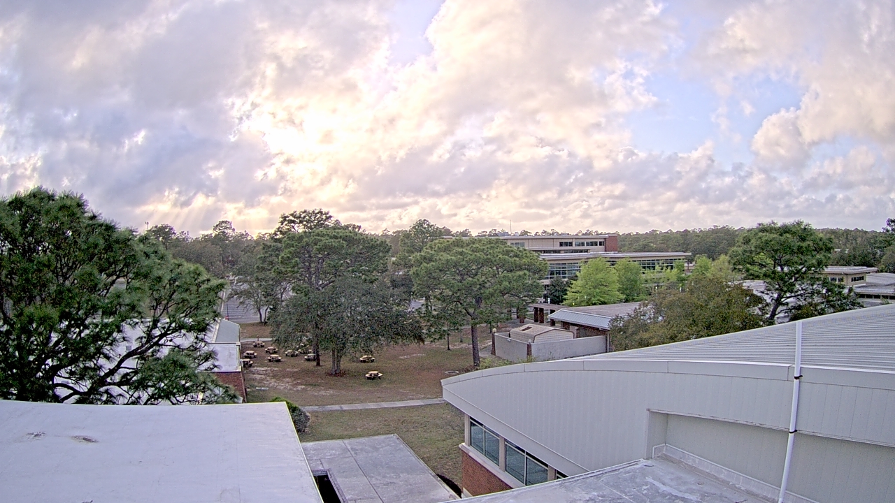 Thumbnail for current weather camera view from Northwest Florida State College - Science Building in Niceville, Florida