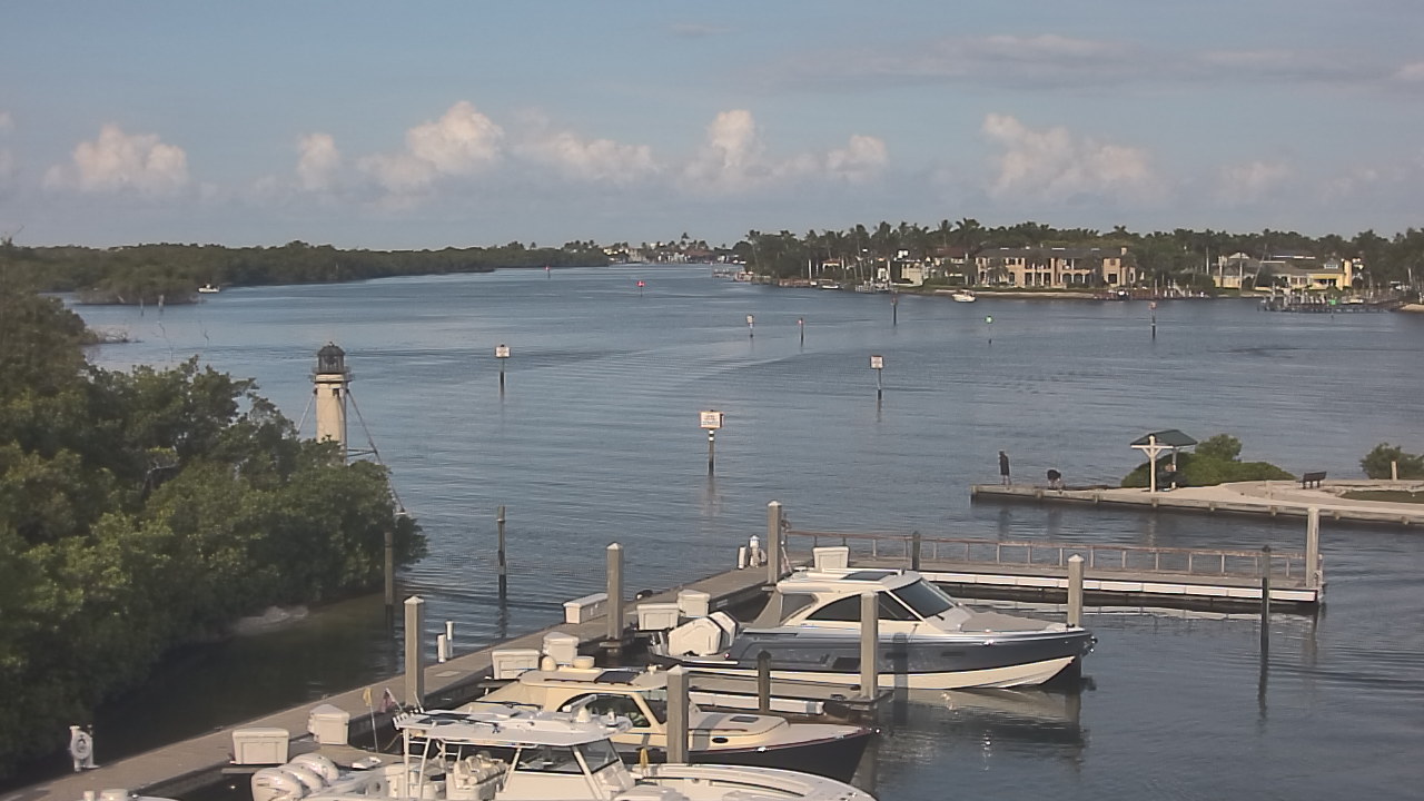 Thumbnail for current weather camera view from Hamilton Harbor Yacht Club in Naples, Florida