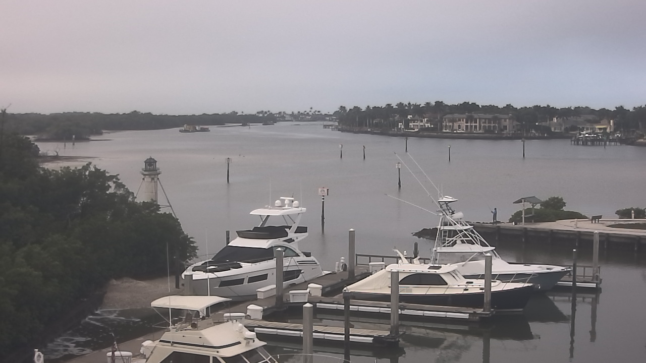 Thumbnail for current weather camera view from Hamilton Harbor Yacht Club in Naples, Florida