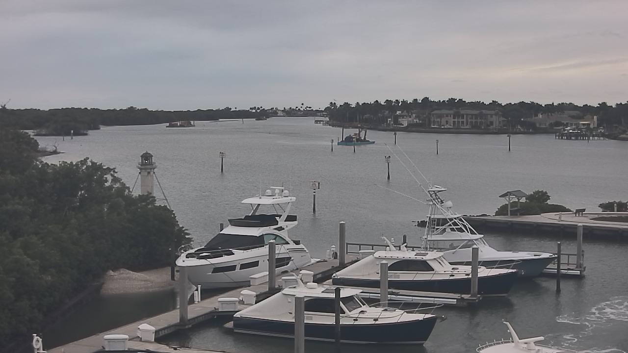 Thumbnail for current weather camera view from Hamilton Harbor Yacht Club in Naples, Florida