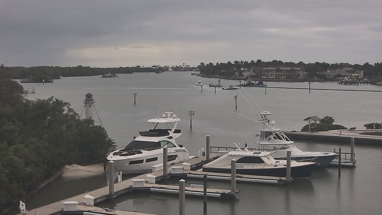 Thumbnail for current weather camera view from Hamilton Harbor Yacht Club in Naples, Florida