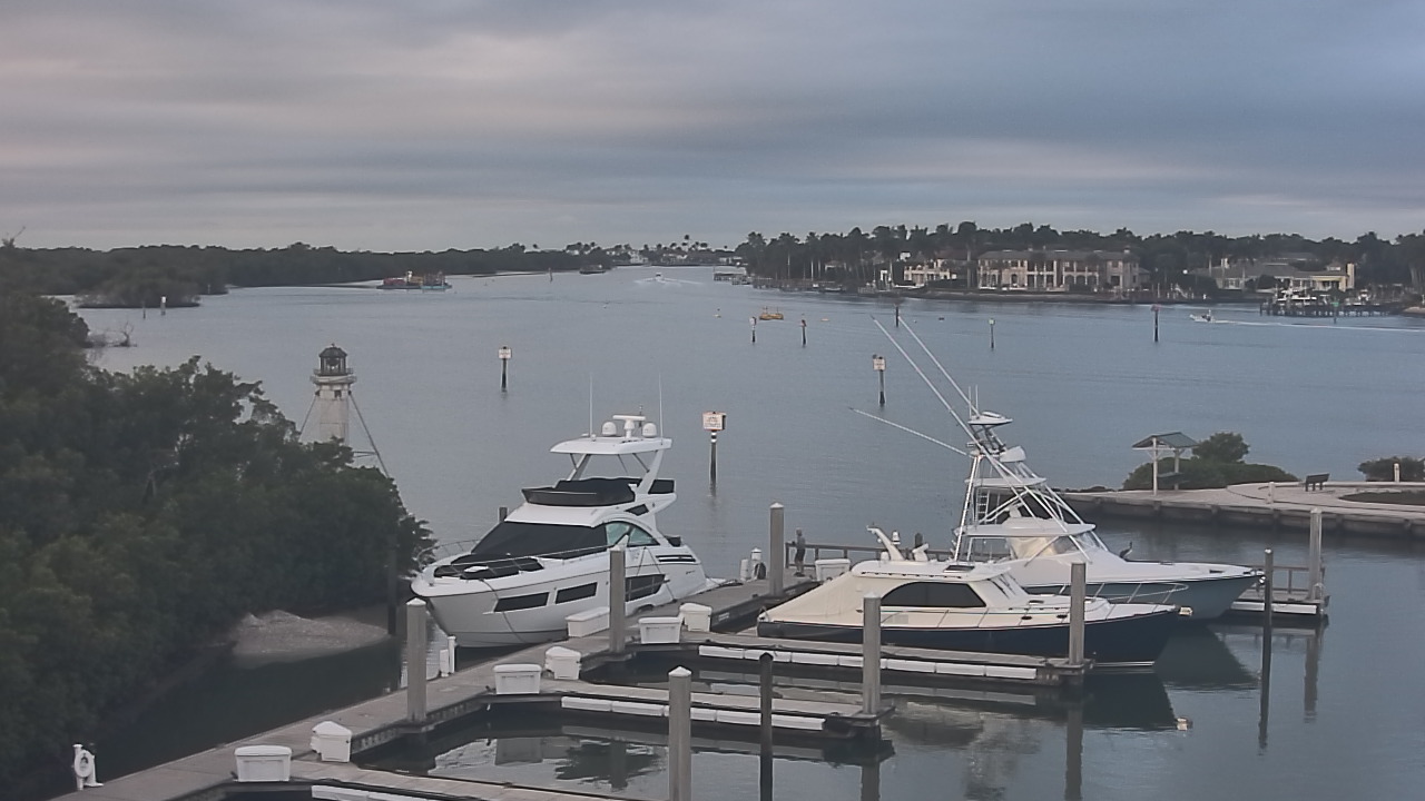 Thumbnail for current weather camera view from Hamilton Harbor Yacht Club in Naples, Florida