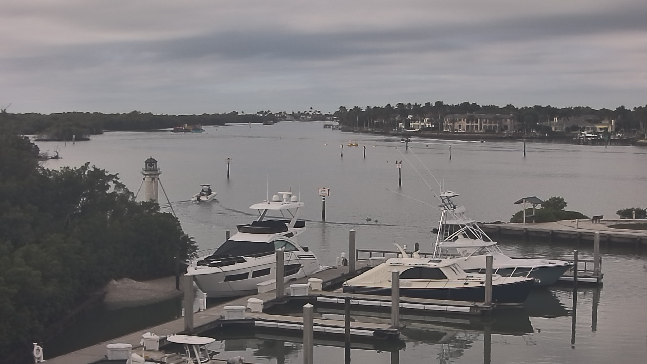 Thumbnail for current weather camera view from Hamilton Harbor Yacht Club in Naples, Florida