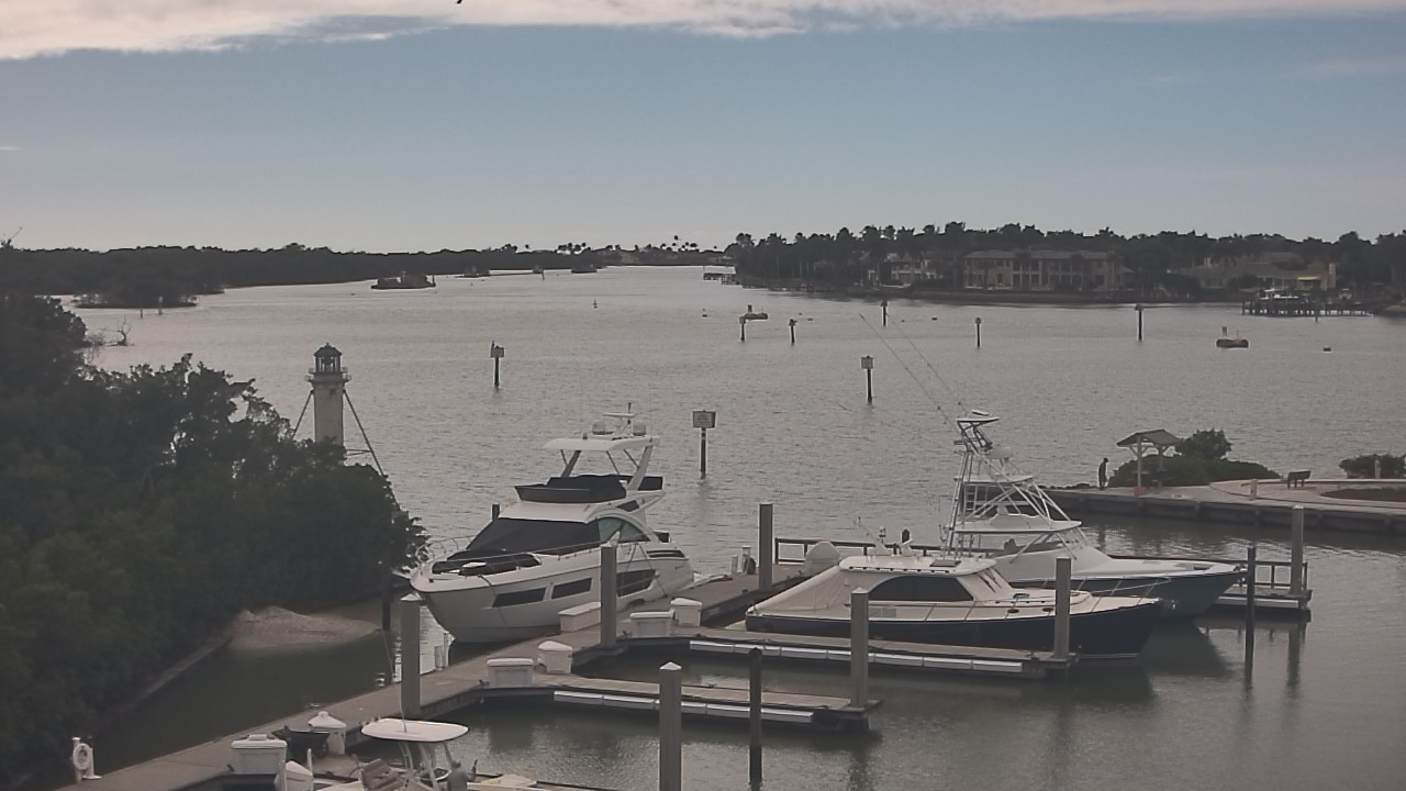 Thumbnail for current weather camera view from Hamilton Harbor Yacht Club in Naples, Florida