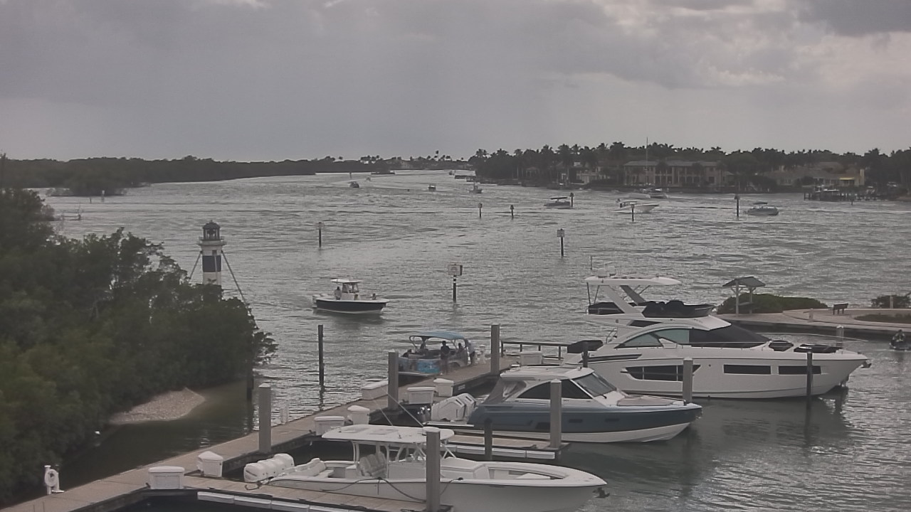 Thumbnail for current weather camera view from Hamilton Harbor Yacht Club in Naples, Florida