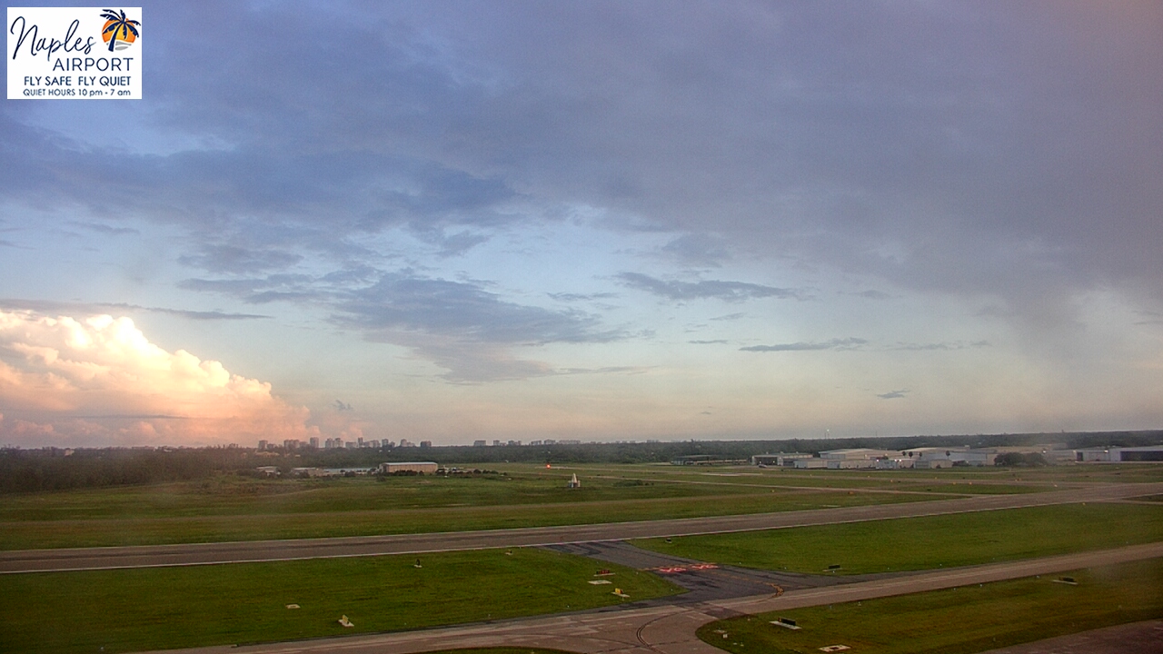 Thumbnail for current weather camera view from Naples Municipal Arpt Tower 104 ft elev in Naples, Florida