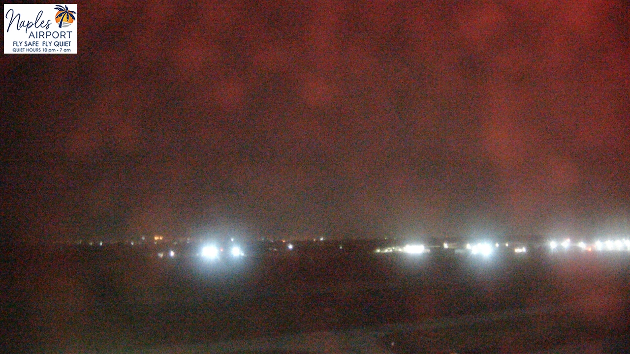 Thumbnail for current weather camera view from Naples Municipal Arpt Tower 104 ft elev in Naples, Florida
