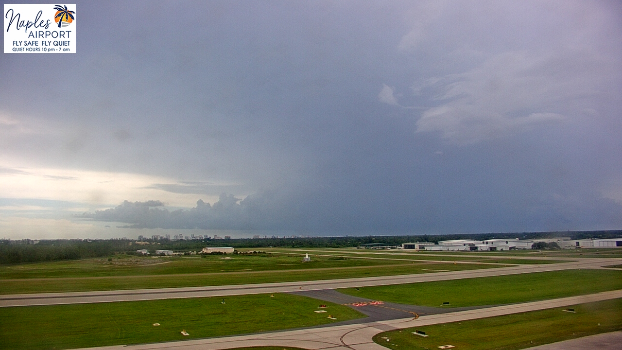 Thumbnail for current weather camera view from Naples Municipal Arpt Tower 104 ft elev in Naples, Florida