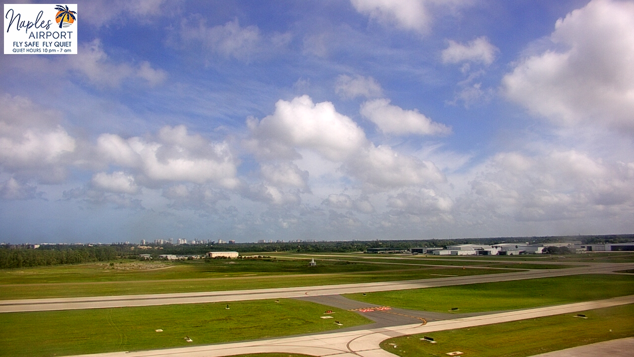 Thumbnail for current weather camera view from Naples Municipal Arpt Tower 104 ft elev in Naples, Florida