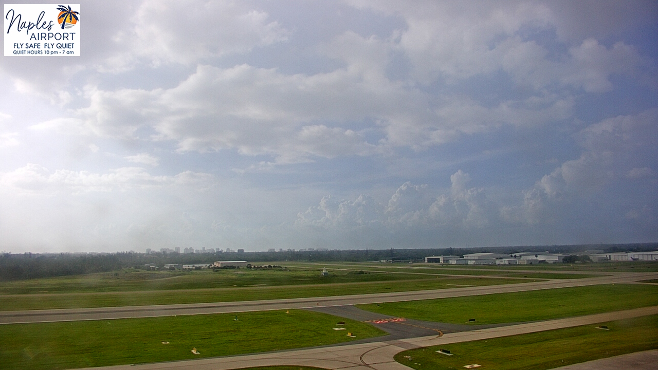 Thumbnail for current weather camera view from Naples Municipal Arpt Tower 104 ft elev in Naples, Florida