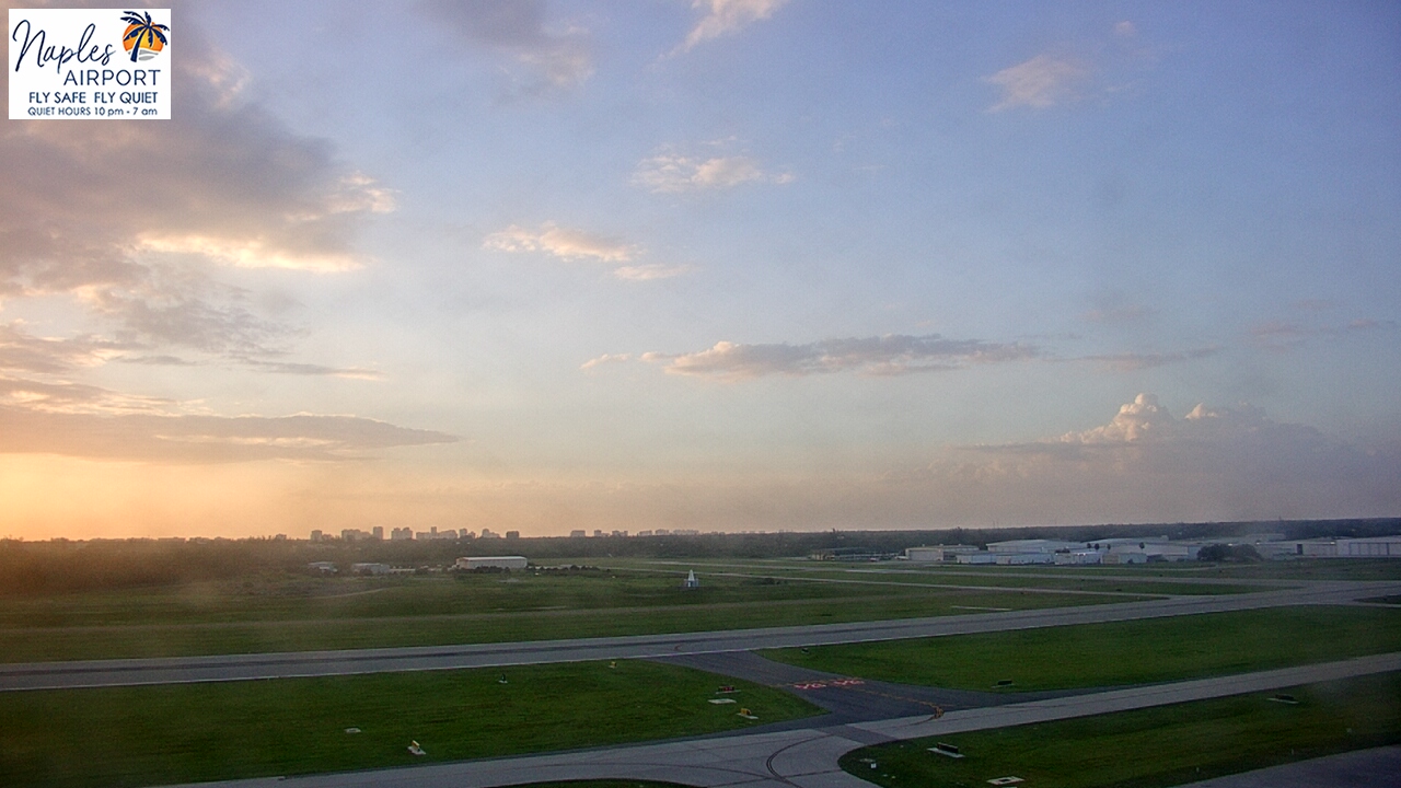Thumbnail for current weather camera view from Naples Municipal Arpt Tower 104 ft elev in Naples, Florida