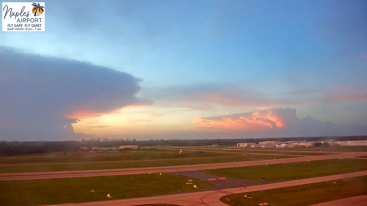 Thumbnail for current weather camera view from Naples Municipal Arpt Tower 104 ft elev in Naples, Florida