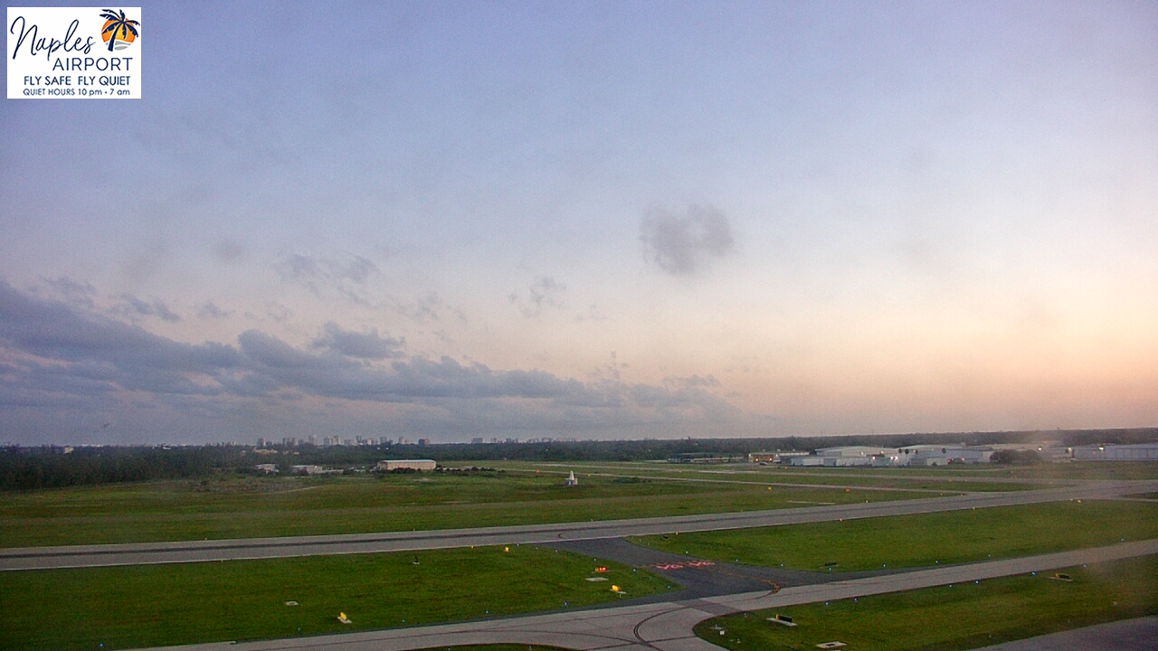 Thumbnail for current weather camera view from Naples Municipal Arpt Tower 104 ft elev in Naples, Florida