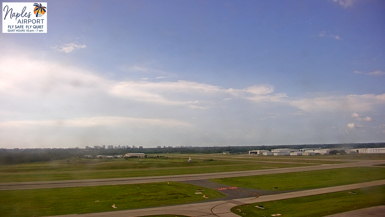 Thumbnail for current weather camera view from Naples Municipal Arpt Tower 104 ft elev in Naples, Florida