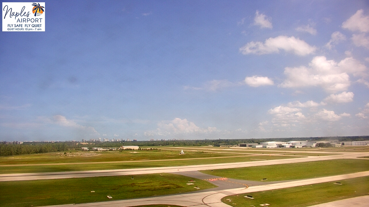 Thumbnail for current weather camera view from Naples Municipal Arpt Tower 104 ft elev in Naples, Florida