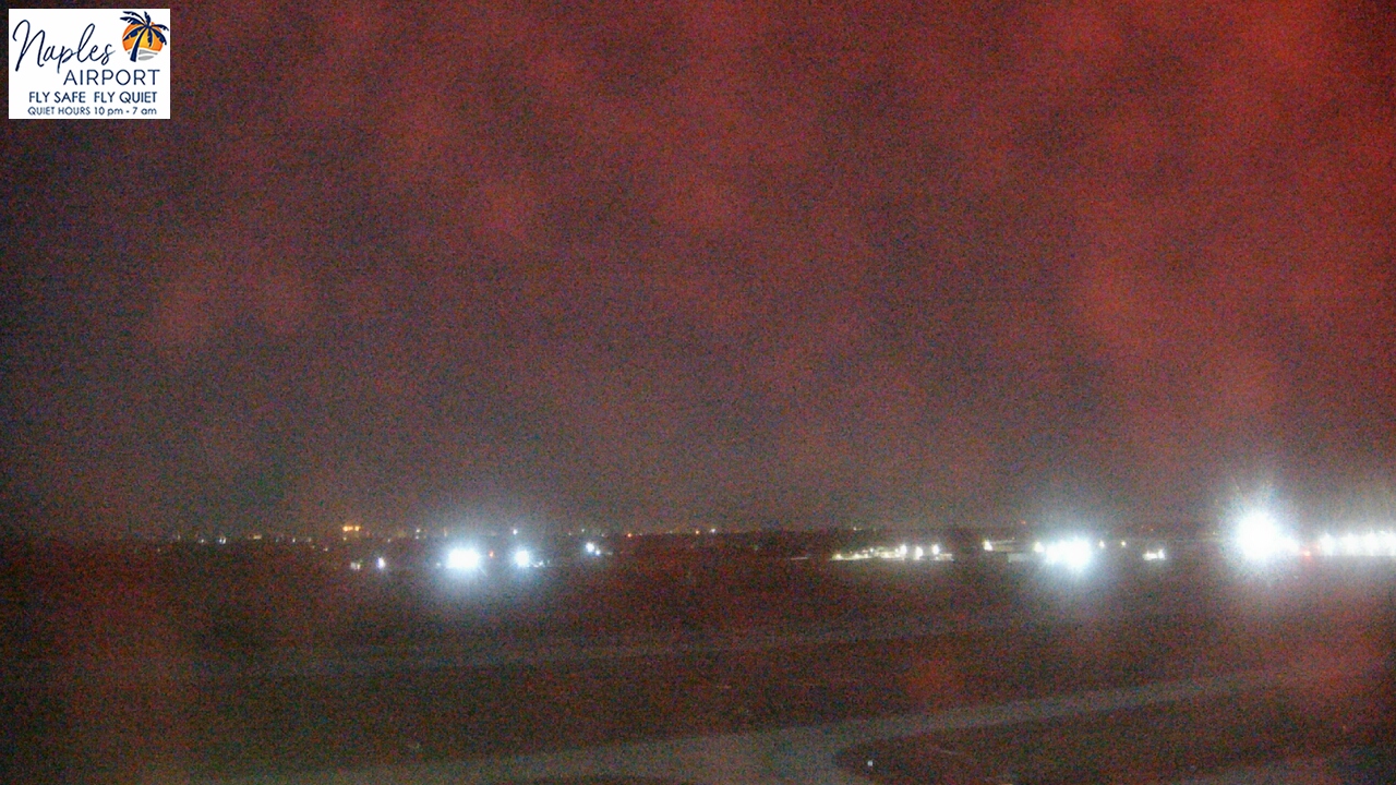 Thumbnail for current weather camera view from Naples Municipal Arpt Tower 104 ft elev in Naples, Florida