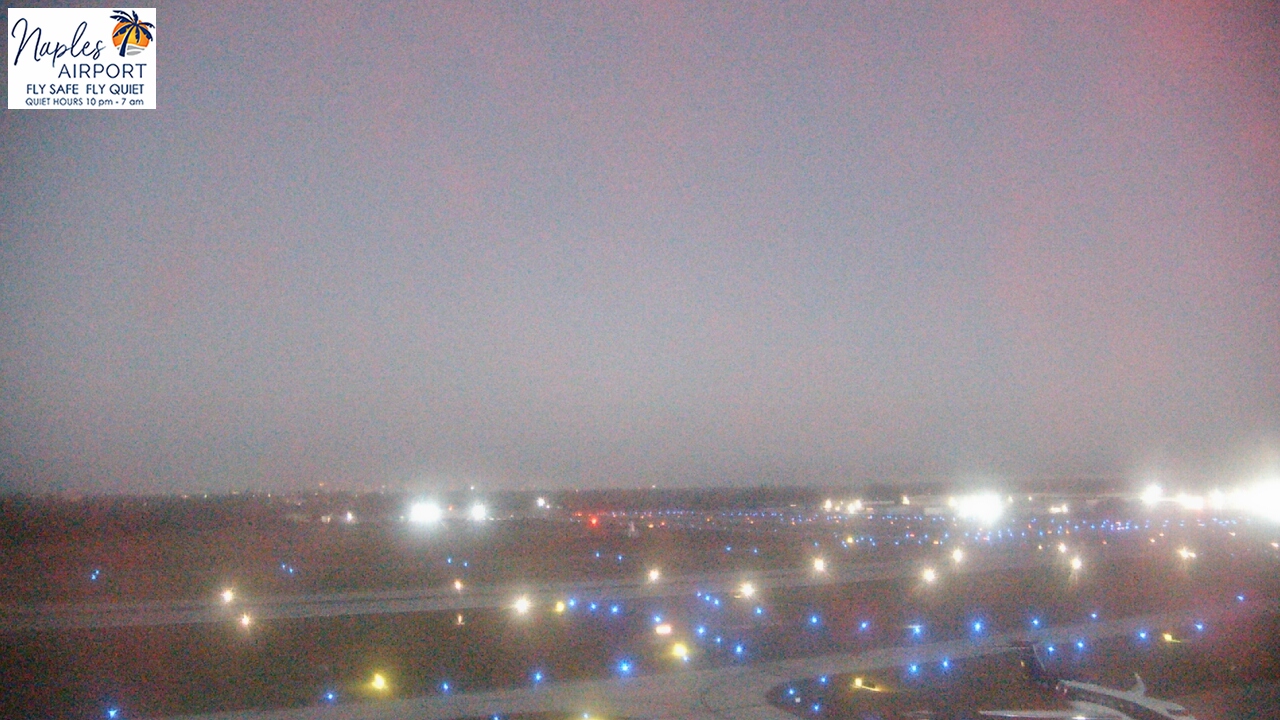 Thumbnail for current weather camera view from Naples Municipal Arpt Tower 104 ft elev in Naples, Florida