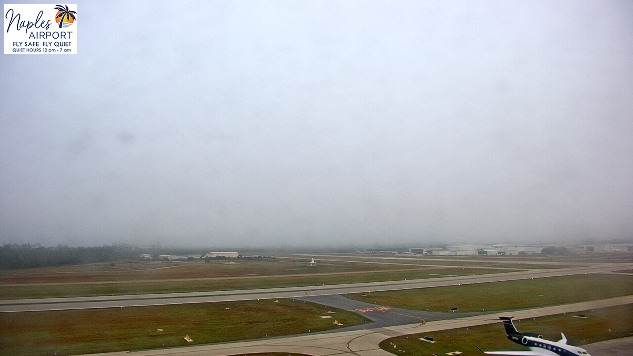 Thumbnail for current weather camera view from Naples Municipal Arpt Tower 104 ft elev in Naples, Florida