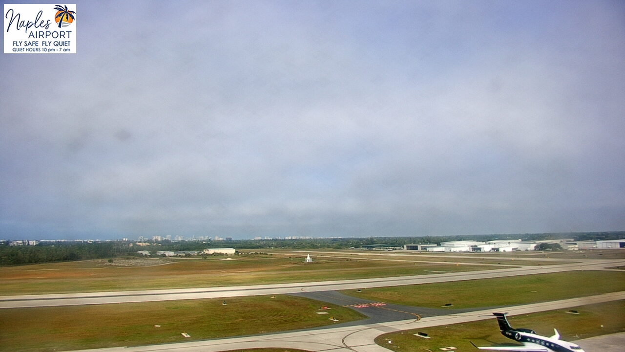 Thumbnail for current weather camera view from Naples Municipal Arpt Tower 104 ft elev in Naples, Florida