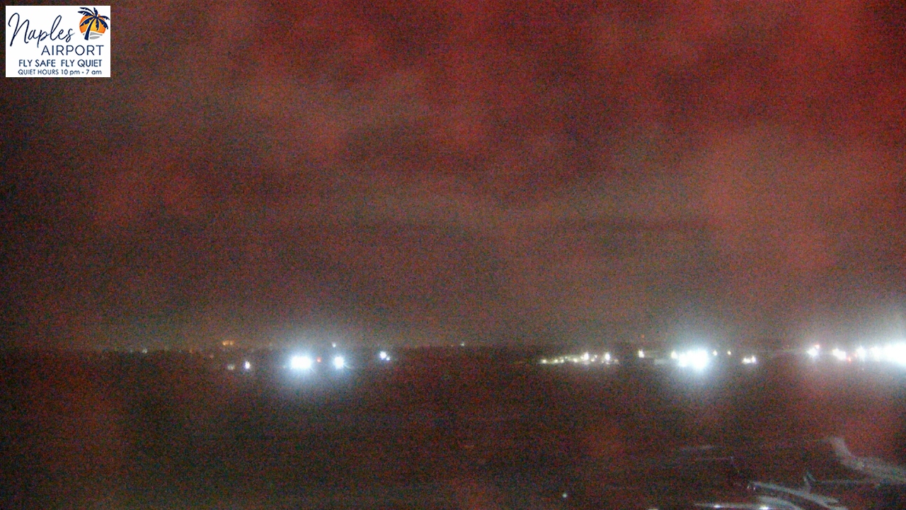 Thumbnail for current weather camera view from Naples Municipal Arpt Tower 104 ft elev in Naples, Florida