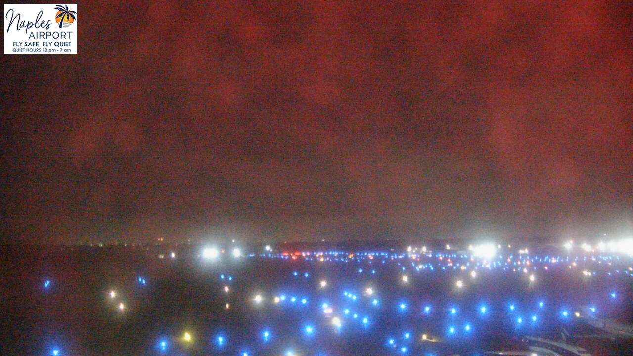 Thumbnail for current weather camera view from Naples Municipal Arpt Tower 104 ft elev in Naples, Florida