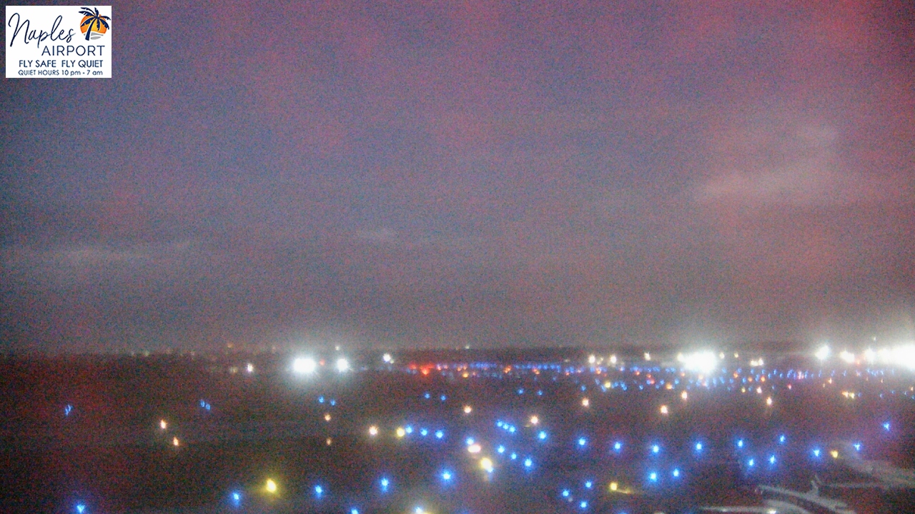 Thumbnail for current weather camera view from Naples Municipal Arpt Tower 104 ft elev in Naples, Florida