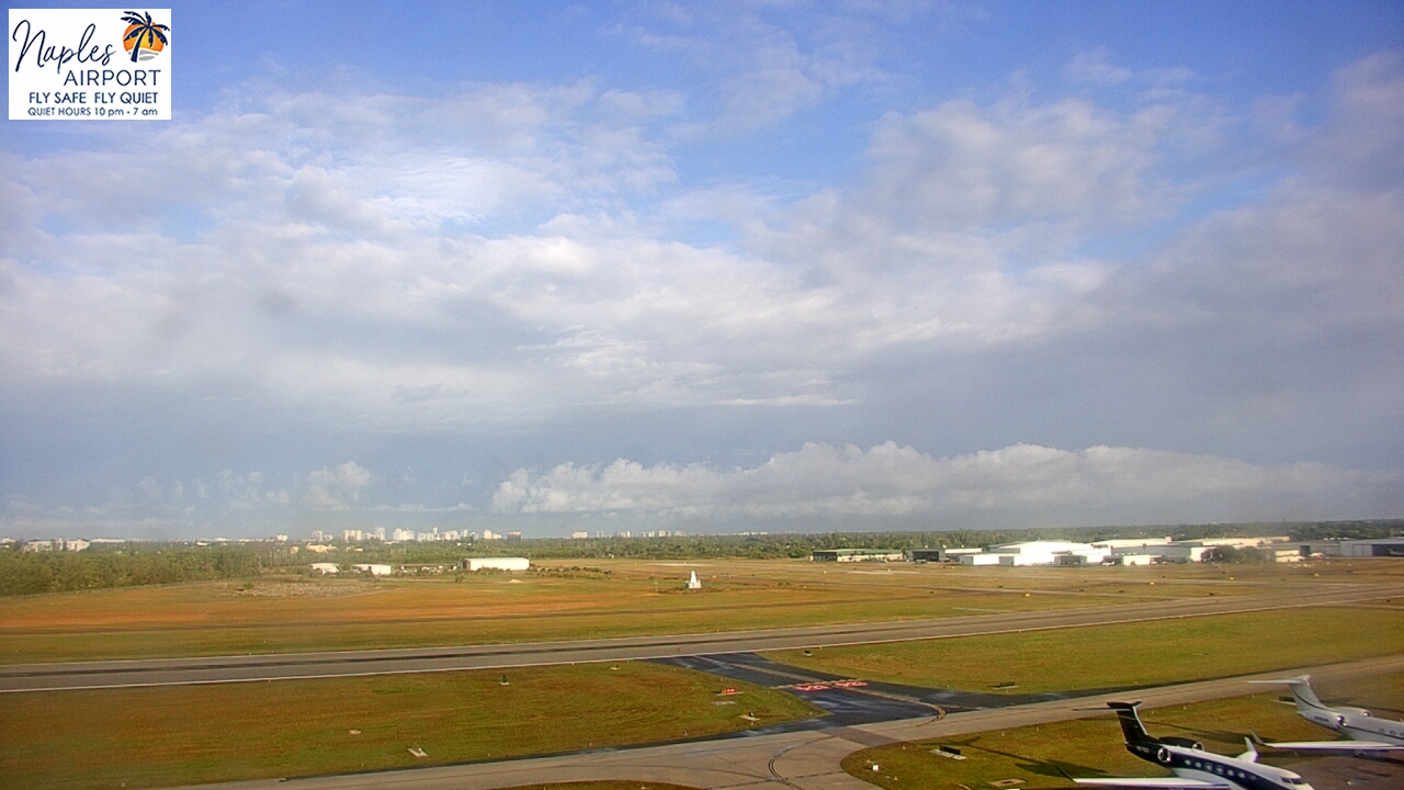Thumbnail for current weather camera view from Naples Municipal Arpt Tower 104 ft elev in Naples, Florida