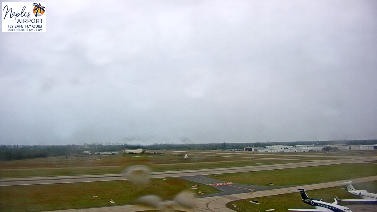 Thumbnail for current weather camera view from Naples Municipal Arpt Tower 104 ft elev in Naples, Florida