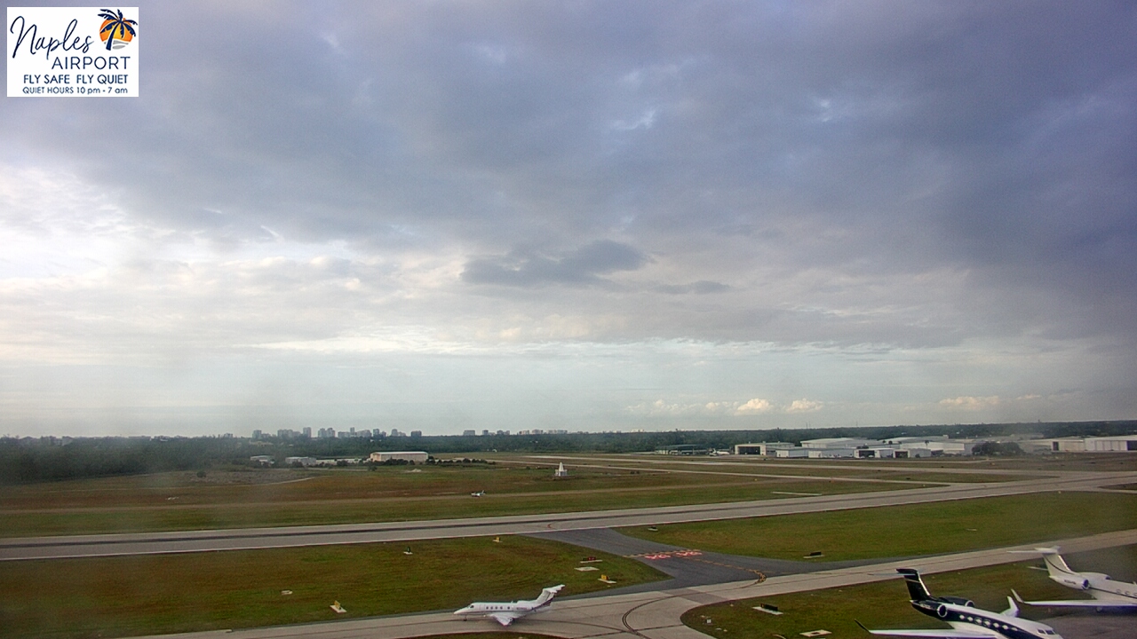 Thumbnail for current weather camera view from Naples Municipal Arpt Tower 104 ft elev in Naples, Florida
