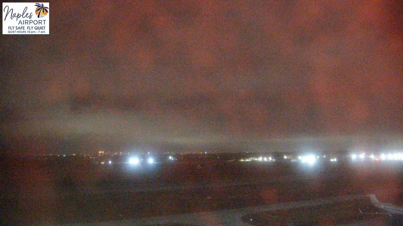Thumbnail for current weather camera view from Naples Municipal Arpt Tower 104 ft elev in Naples, Florida