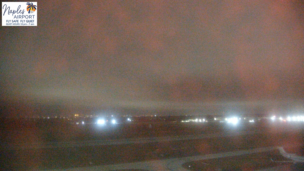Thumbnail for current weather camera view from Naples Municipal Arpt Tower 104 ft elev in Naples, Florida