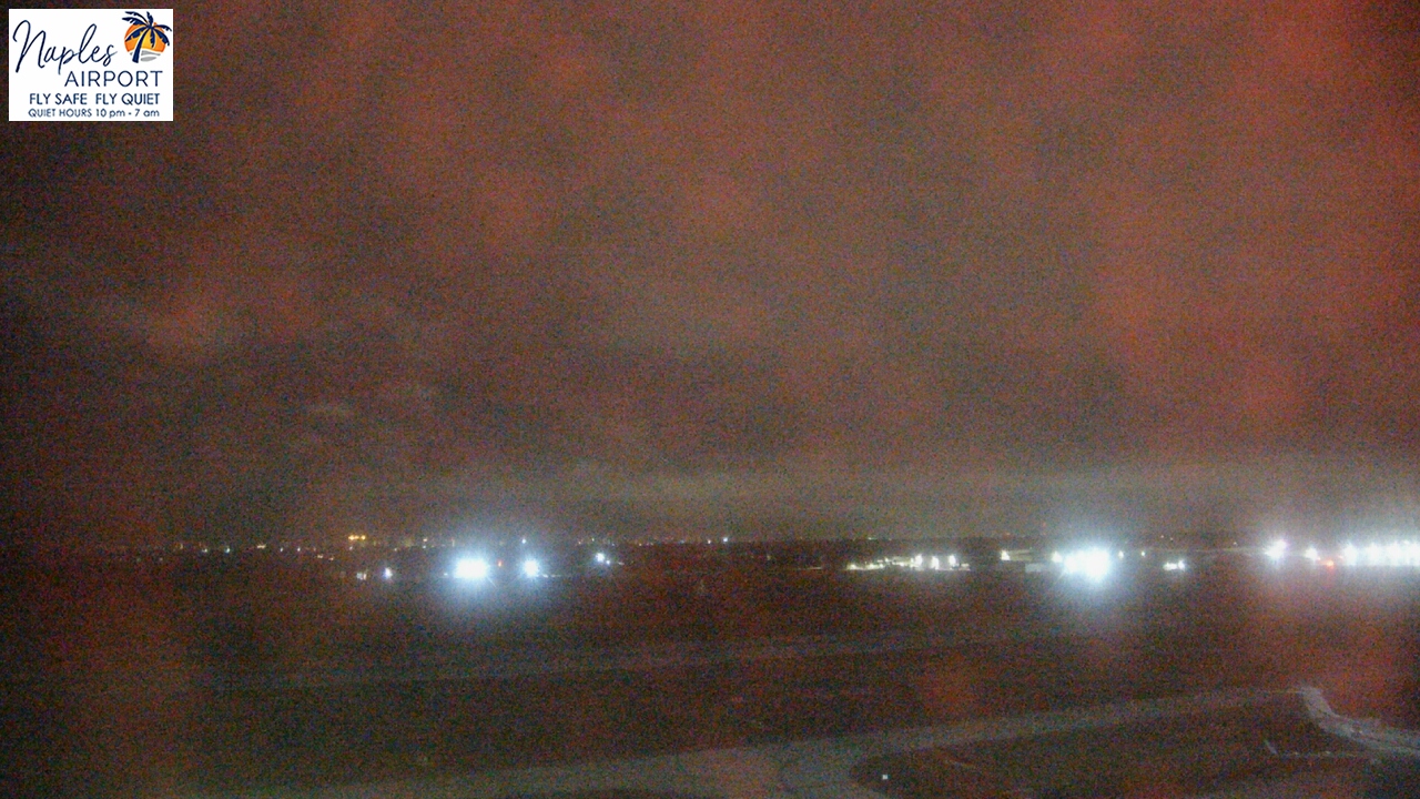 Thumbnail for current weather camera view from Naples Municipal Arpt Tower 104 ft elev in Naples, Florida