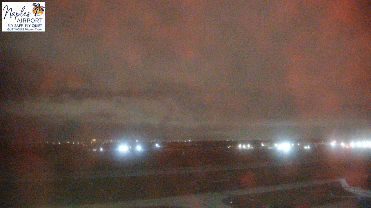 Thumbnail for current weather camera view from Naples Municipal Arpt Tower 104 ft elev in Naples, Florida