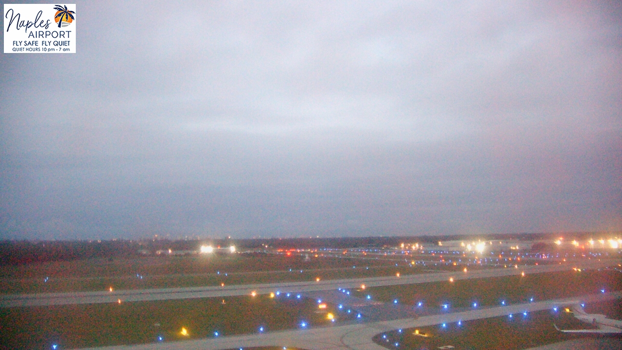 Thumbnail for current weather camera view from Naples Municipal Arpt Tower 104 ft elev in Naples, Florida