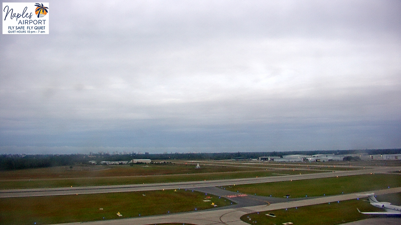 Thumbnail for current weather camera view from Naples Municipal Arpt Tower 104 ft elev in Naples, Florida