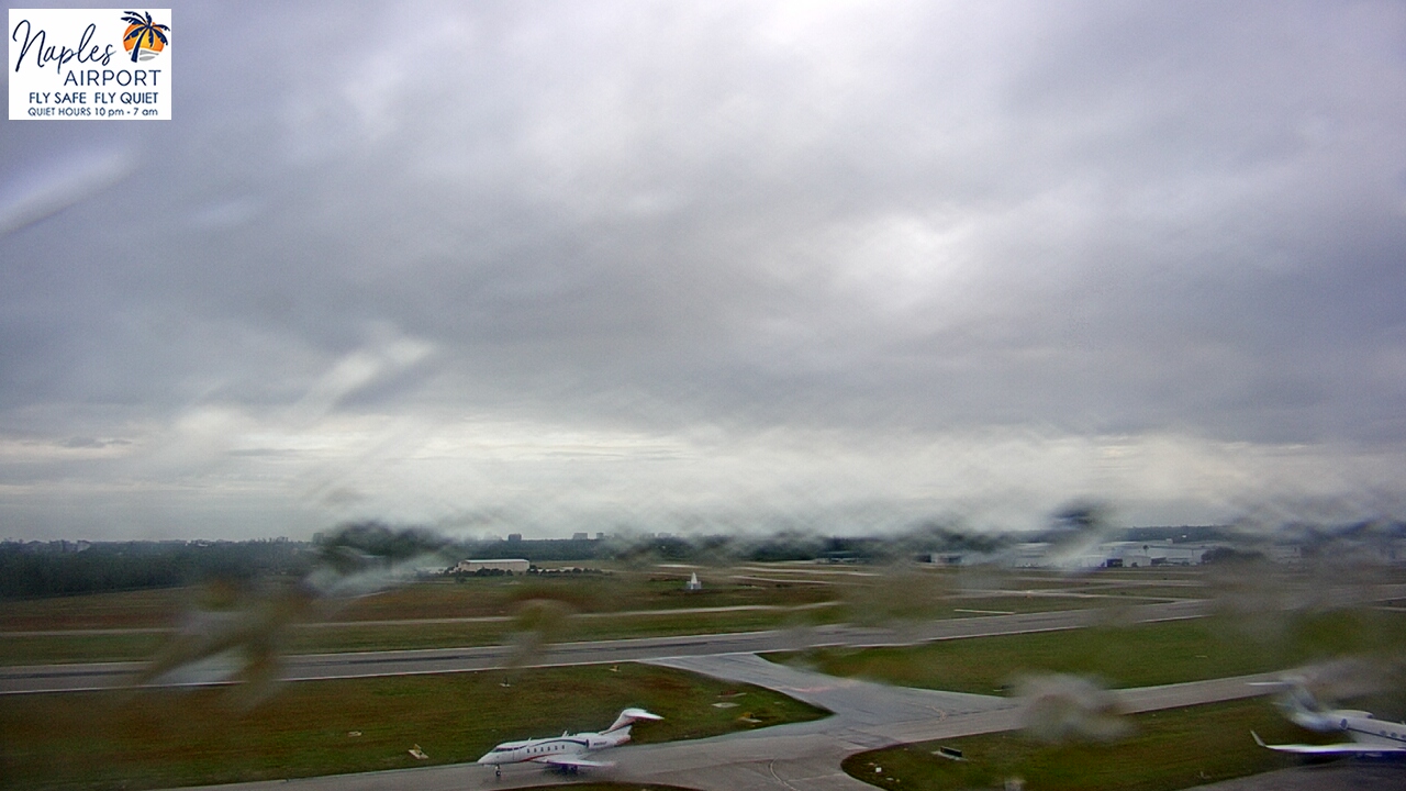Thumbnail for current weather camera view from Naples Municipal Arpt Tower 104 ft elev in Naples, Florida