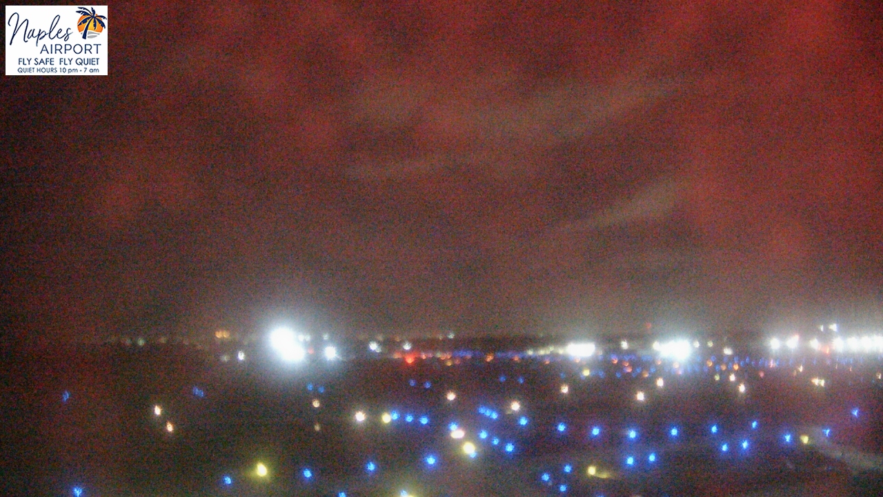 Thumbnail for current weather camera view from Naples Municipal Arpt Tower 104 ft elev in Naples, Florida