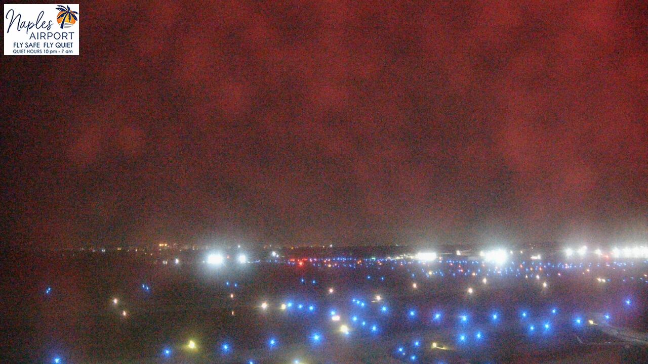 Thumbnail for current weather camera view from Naples Municipal Arpt Tower 104 ft elev in Naples, Florida
