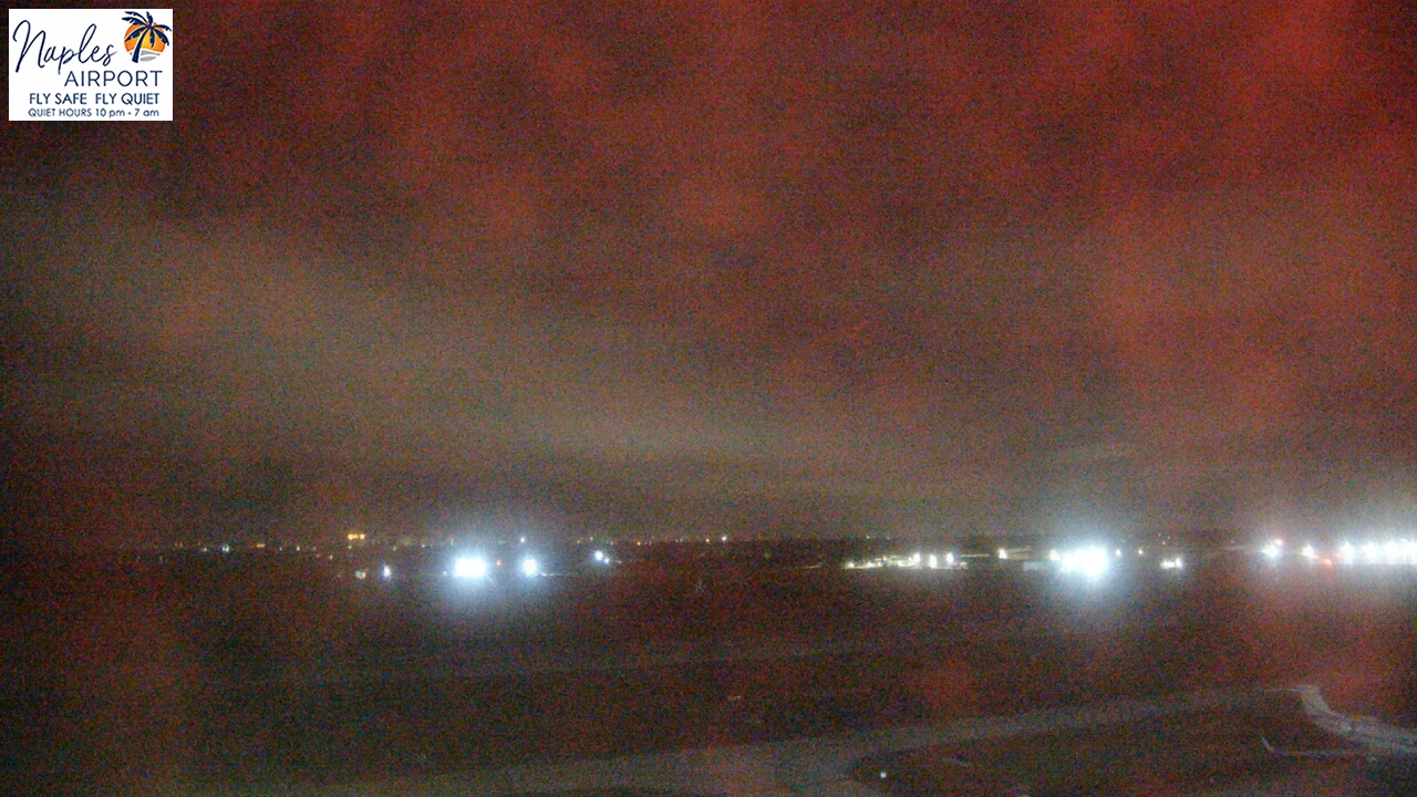 Thumbnail for current weather camera view from Naples Municipal Arpt Tower 104 ft elev in Naples, Florida