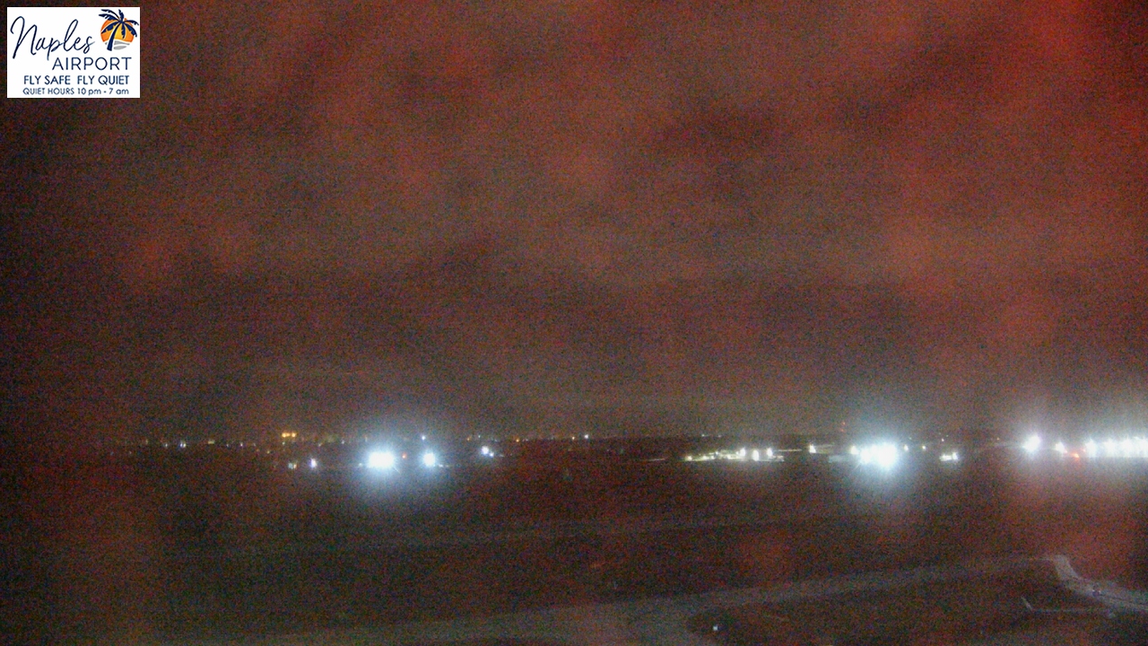 Thumbnail for current weather camera view from Naples Municipal Arpt Tower 104 ft elev in Naples, Florida