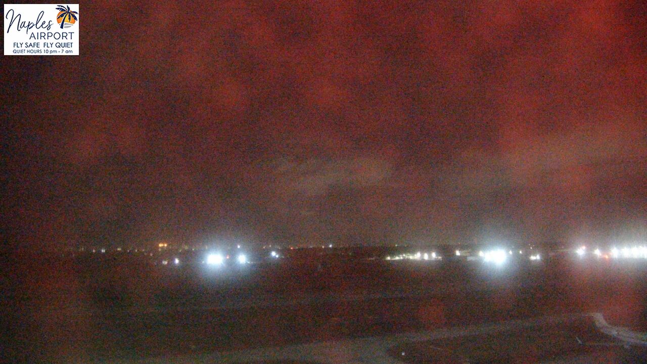 Thumbnail for current weather camera view from Naples Municipal Arpt Tower 104 ft elev in Naples, Florida