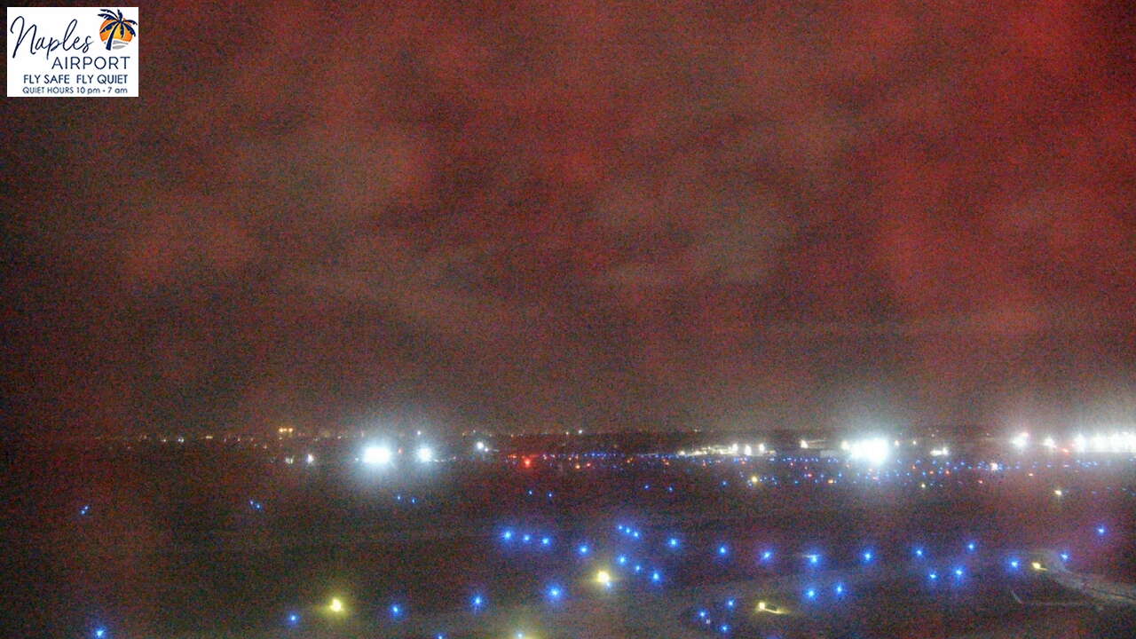 Thumbnail for current weather camera view from Naples Municipal Arpt Tower 104 ft elev in Naples, Florida