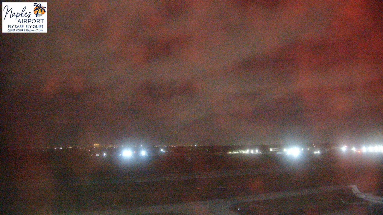 Thumbnail for current weather camera view from Naples Municipal Arpt Tower 104 ft elev in Naples, Florida